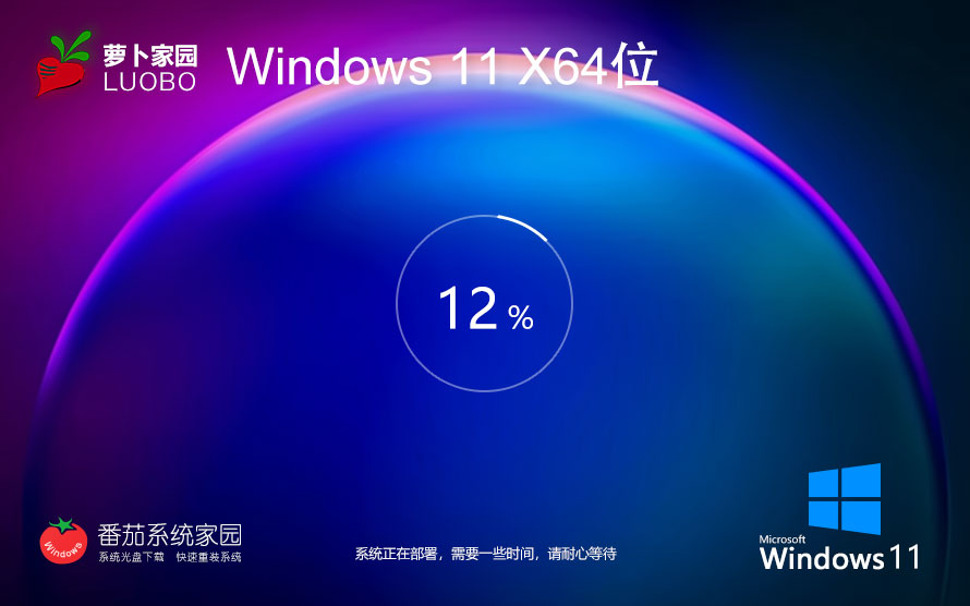 蘿卜家園win11穩定版 ghost系統下載 x64位完美兼容版 官網鏡像下載